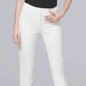 comfort stretch slim ankle pants